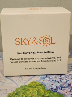 Sky & Sol 6-Pack Starter Set - Skincare Gift Set -NWT